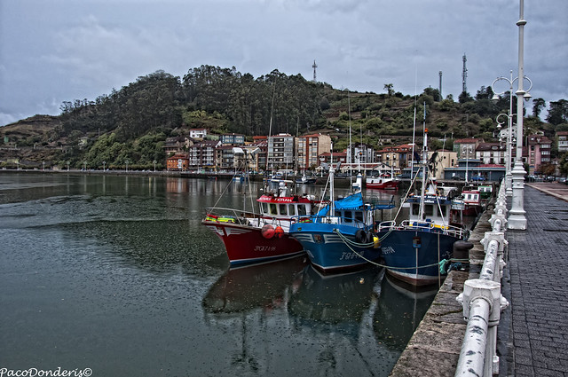 Barcas, en Ribadesella