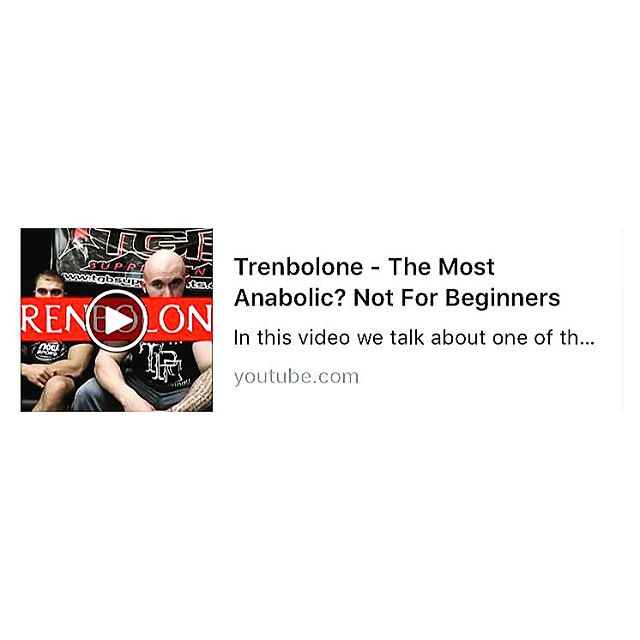 🚨Check out TGB Supplements Trenbolone youtube video! 🚨Make sure to subscribe to their channel to get the latest from the guys at TGB Supplements! *When subscribing make sure you click the 