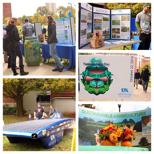 From rain barrels to solar cars, Wildcats explored sustainability at Campus Sustainability Day. #sustainability #picstitch