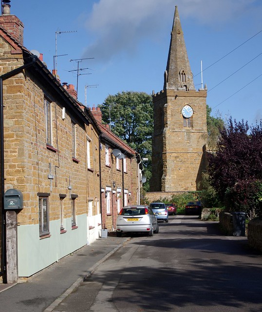 Church lane leading to St Lukes