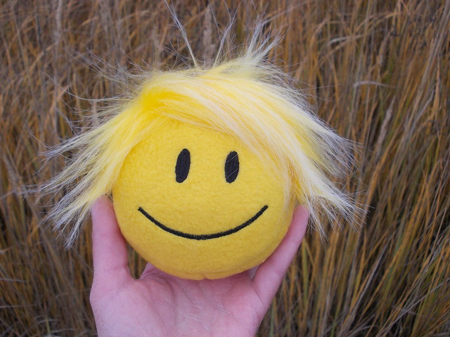Childrens toy_smile_smiley face_happy face_extra small_Punk hairstyle_19