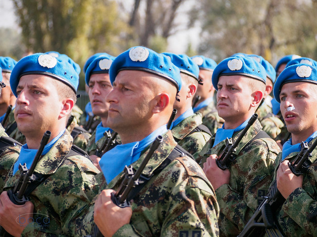 Pripreme za vojnu paradu, oktobar 2014.