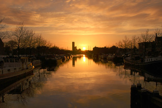Sunset in Leeuwarden