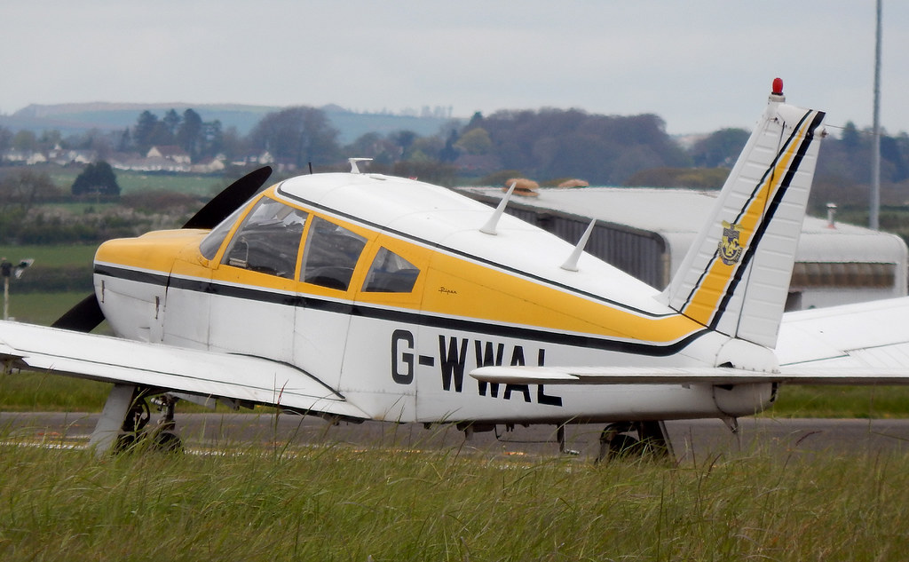 G-WWAL | Cherokee G-WWAL at Cardiff 15/04/17 | Ian Grinter | Flickr