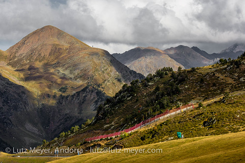 Andorra nature: Arcalis, Vall nord, Ordino by lutzmeyer, Arcalis, A view to Sorteny & mountains at the border to France. Ordino (parroquia), Vall nord, A