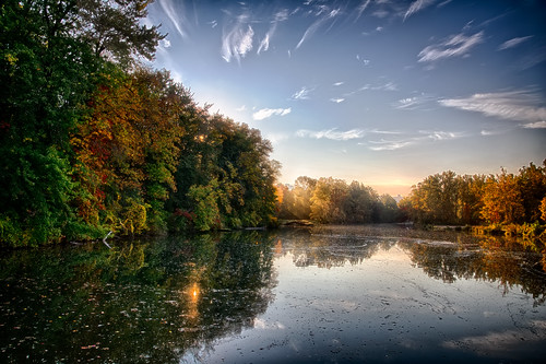 Fall Morning at Stewart Park - Ithaca IV