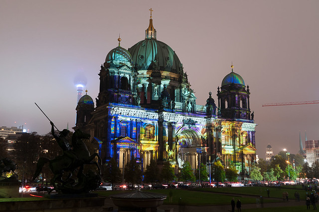 Festival Of Lights 2014 - Berlin Cathedral Pattern #5