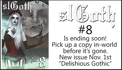 slGoth issue #8 is ending soon | by marsha warwillow