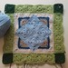 First square stitched of my nephew-to-be's #blanket. I tweaked it some from the earlier #wip shot a few pics ago. I like it. It's meeting my idea of looking like a #quilt. It's about 18" square so I'll only need 4 squares like this (and a bajillion light
