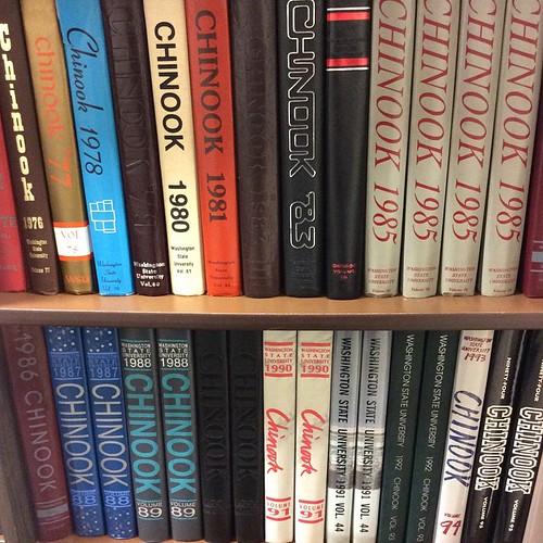 That's a lot of @wsupullman history right there. #chinookyearbook #wsu #gocougs