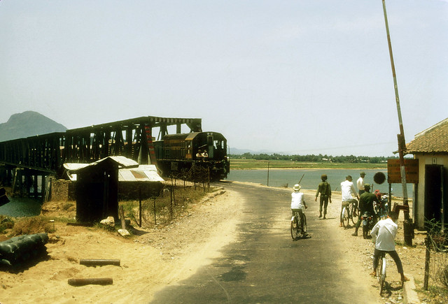 TUY HOA 1970 - The bridge going into Tuy Hoa. Photo by Steve Hutchinson
