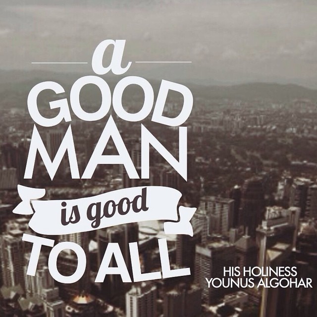 Quote of the Day: A Good Man...