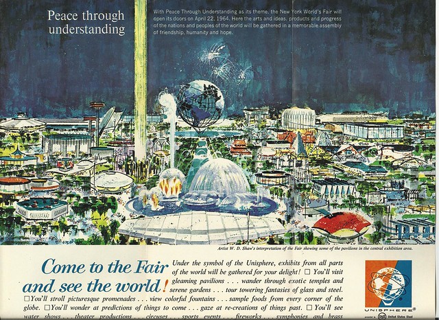 1964 - 1965 New York World's Fair pamphlet (inside)