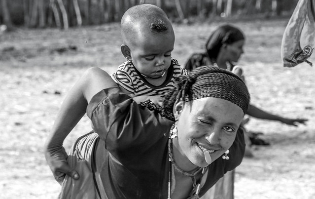 Picada d'ullet, El guiño,the Wink ( Enero 2014, Etiopía ).