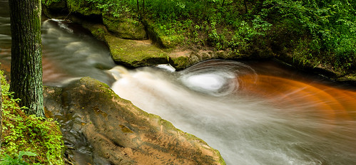 black wisconsin creek river falls perry