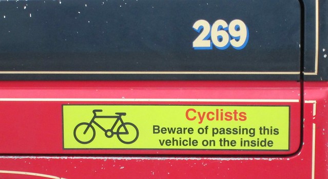 Cyclist truck safety notice October 2014