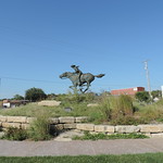 Pony Express Monument Marysville,
 Marshall County, Kansas
