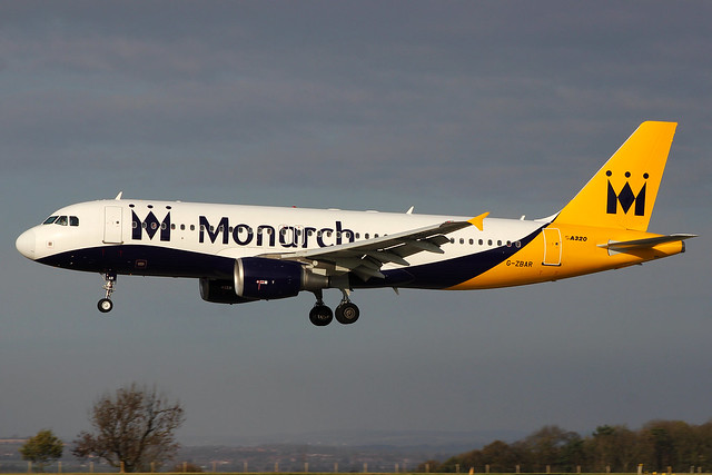 Monarch Airlines Airbus A320-214 G-ZBAR