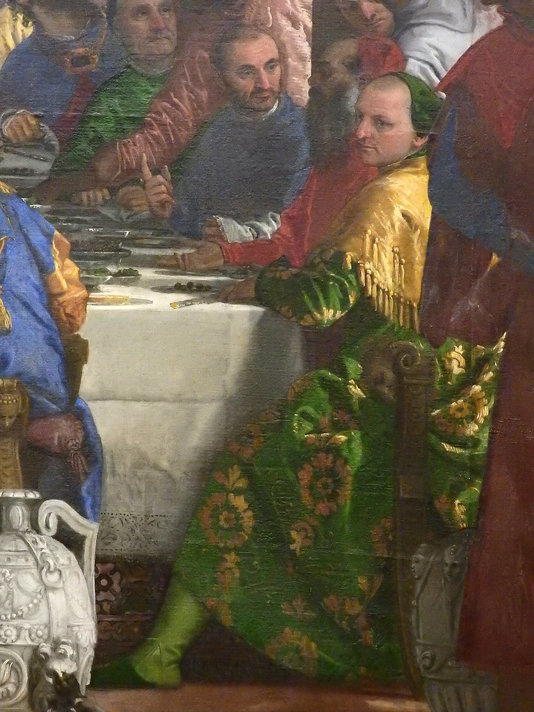 VERONESE,1562-63 - Les Noces de Cana (Louvre) - Detail -d