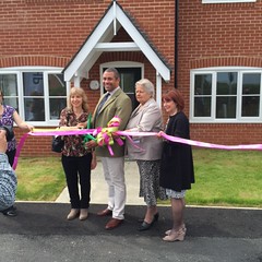 Opening of new affordable homes in Ridgewell, Essex