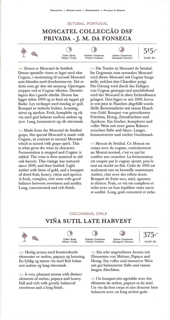 Hurtigruten Midnatsol Wine List Oct2014