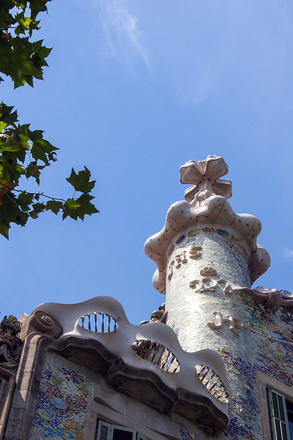 Barcelona - L'Eixample - Passeig de Gràcia - Gaudi's Casa Batlló