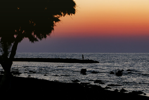 2012 agkisaras crete greece landscape mediterraneansea sea summer sunset
