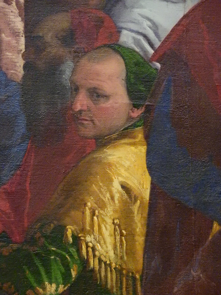 VERONESE,1562-63 - Les Noces de Cana (Louvre) - Detail -g