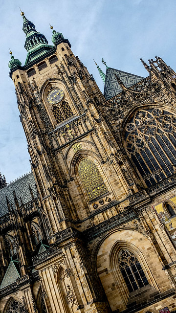 St. Vitus Cathedral. Prague. Czech Republic.