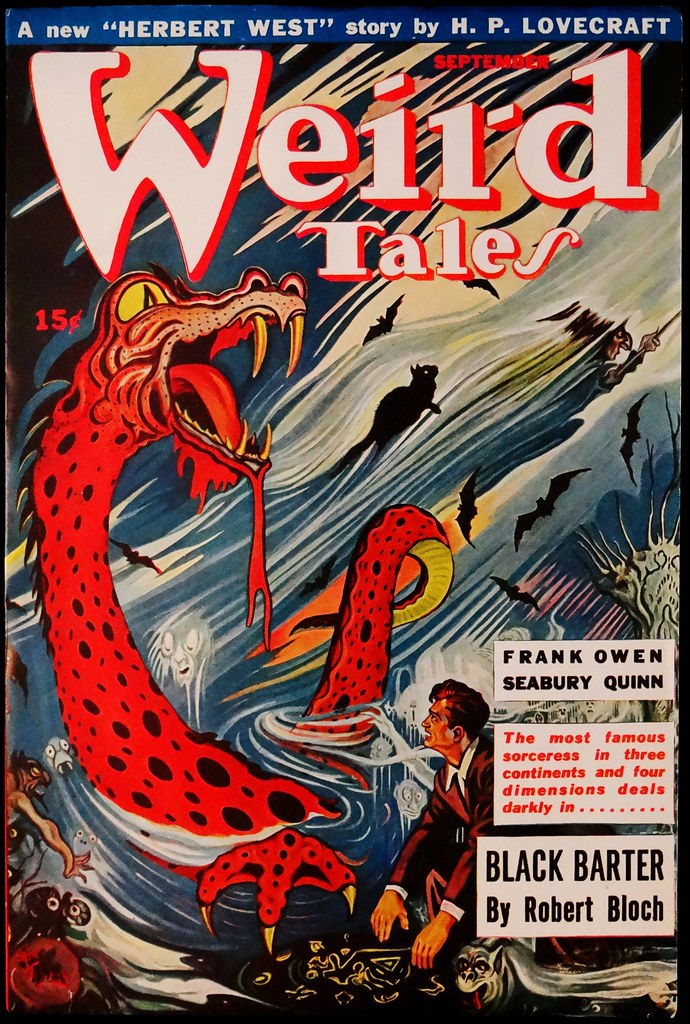 Novembre 1934 Weird Tales 11X17 reproduction Frameable Housse Imprimé 
