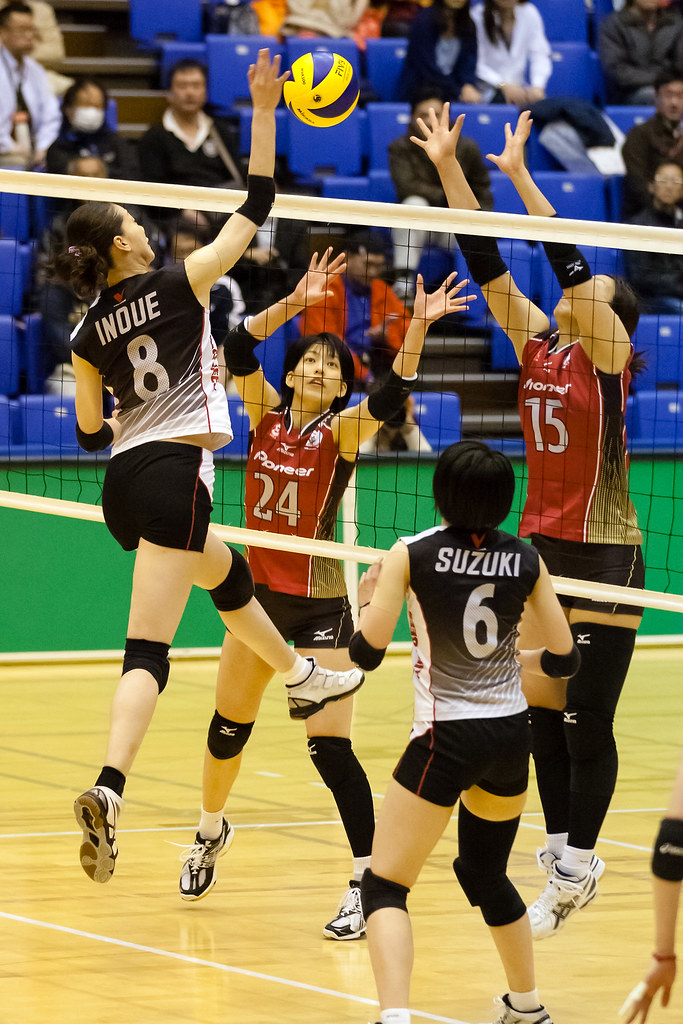 井上香織@V-チャレンジマッチ2013-14 Day1 | Volleyball Photos_JP | Flickr