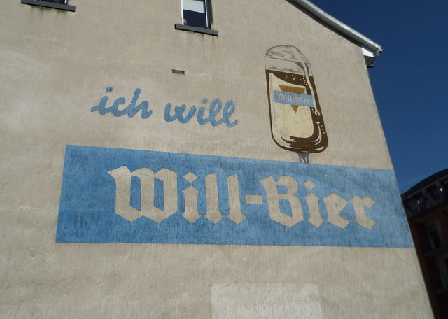 Alte Wandwerbung in Fulda