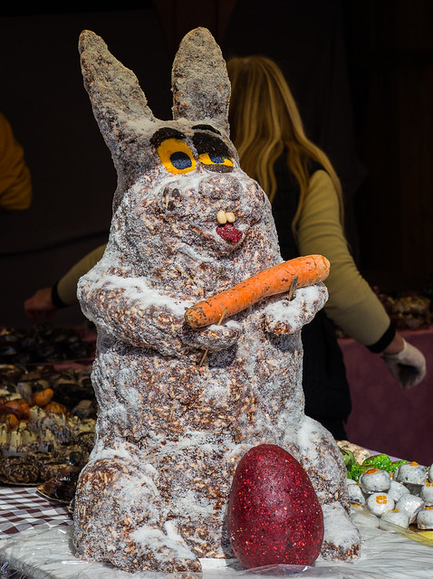 Its the Easter Bunny (Easter Stall - Old Market Square) Krakow Old Town (Olympus OM-D EM1 II & M.Zuiko 12-100mm f4 Pro Zoom)  (1 of 1)