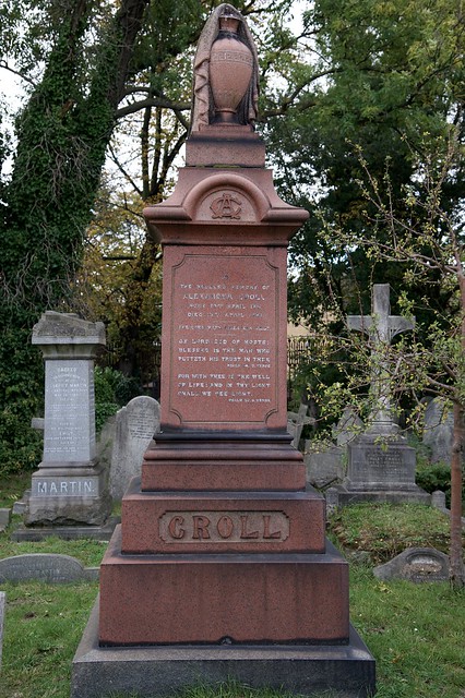 The grave of Alexander Croll
