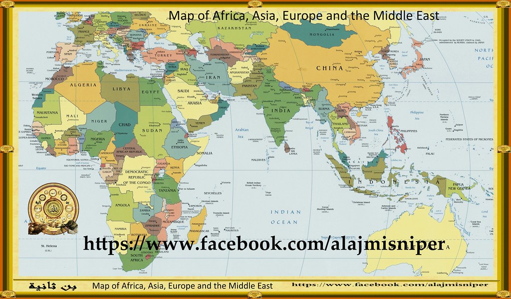 Map Of Asia Europe And Africa Map Of Spain Andalucia