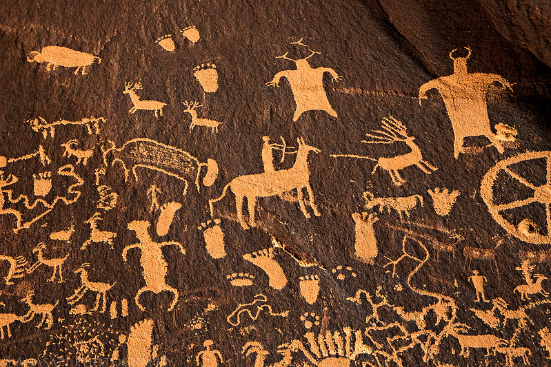 Newspaper Rock Petroglyphs