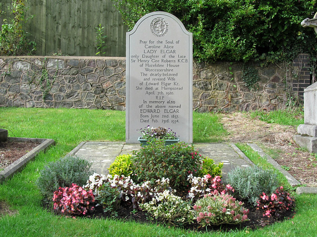 Elgar's grave