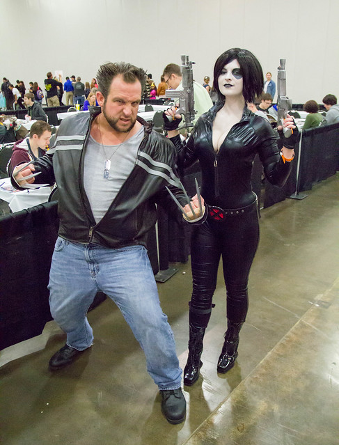 Wolverine and Domino