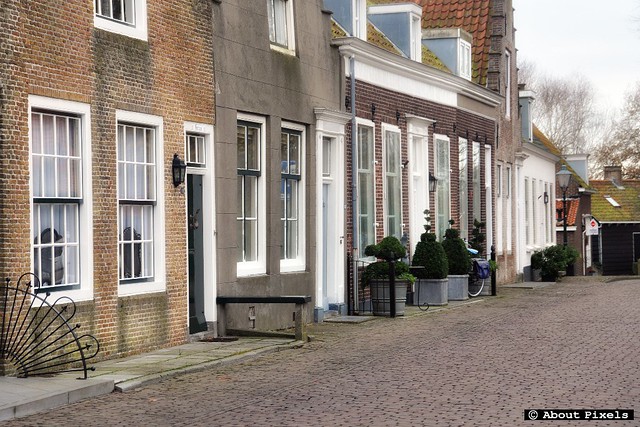 2013-12 Straatbeeld oude binnenstad (Veere)