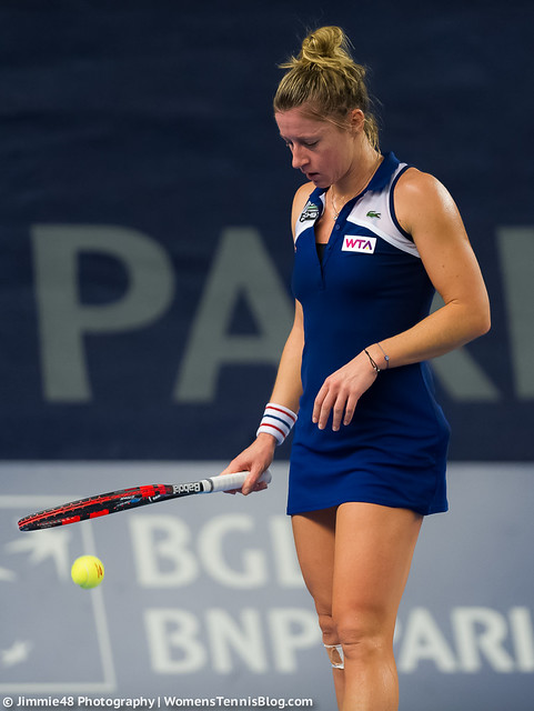 sød pedal solsikke Pauline Parmentier | BGL BNP Paribas Open 2014 - WTA Interna… | Flickr