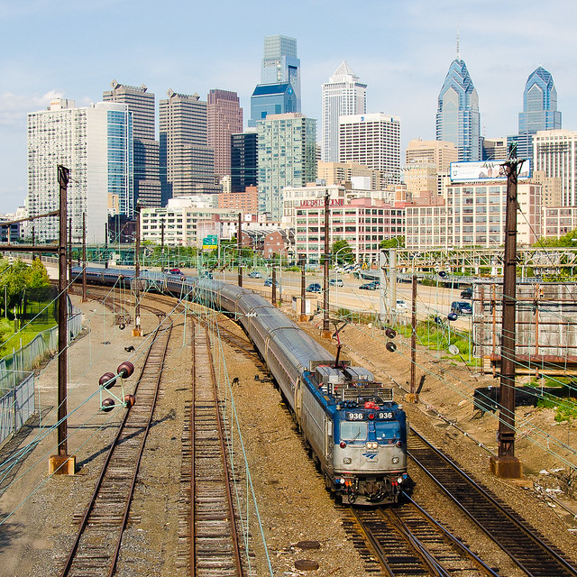 936 AMTK, Amtrak 85 “Northeast Regional”, Philadelphia
