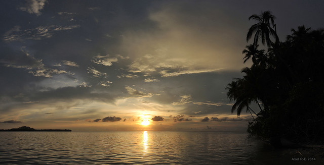 Sunset from Pulau Tailana