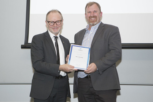 Vice-Chancellor's Awards for Research Excellence - Byron Keating, WINNER Social Sciences