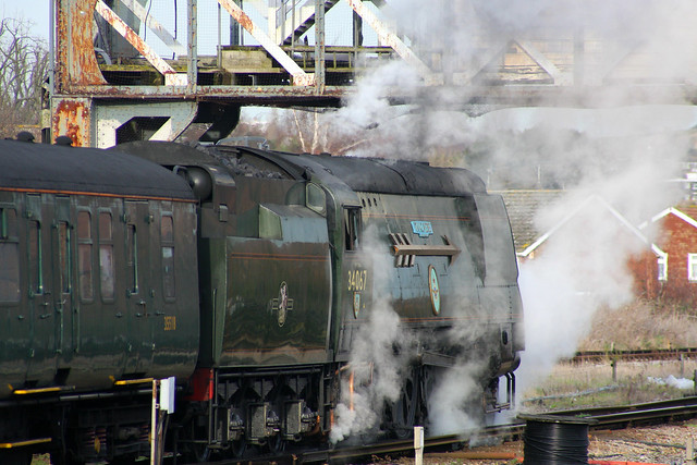 Steaming at Canterbury West