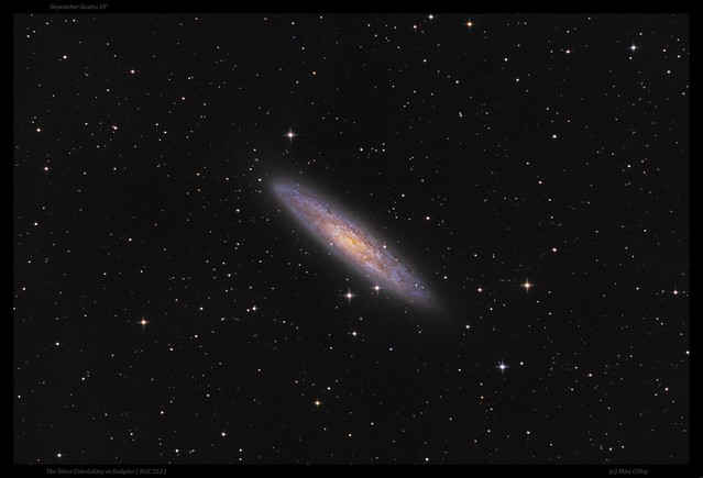 The Silver Coin Galaxy in Sculptor ( NGC 253 ) - Mike O'Day ( 500px.com/mikeoday )