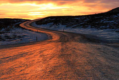 road sunset snow ice clouds reflections island iceland europe ligth bestcapturesaoi elitegalleryaoi