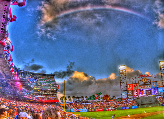 Rainbow in the Outfield, HDR