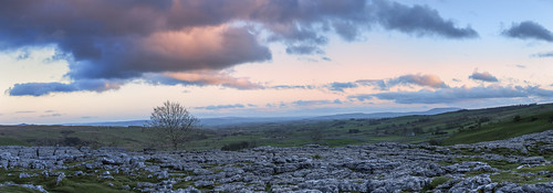 panorama malham canon canon6d yorkshiredales clouds sunset limestonepavement landscape england uk 70200f4is