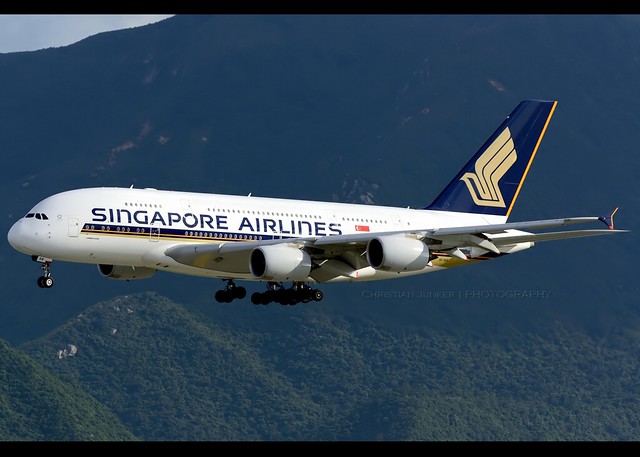 A380-800 | Singapore Airlines | 9V-SKB | VHHH