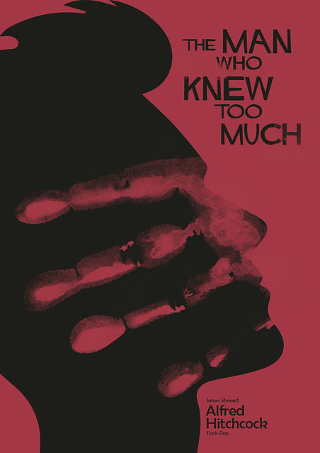 The Man who Knew too Much - Alfred Hitchcock Minimal Poster